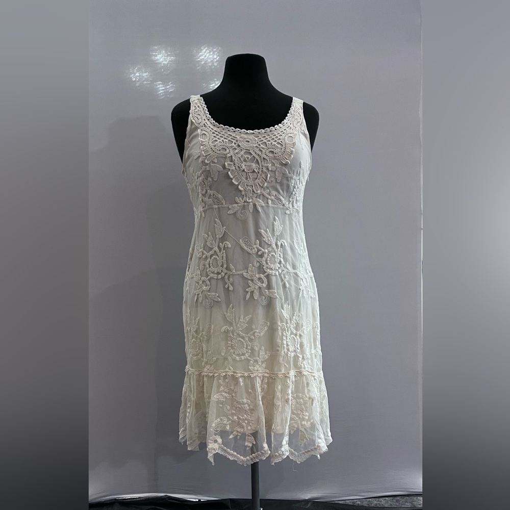 3 for $30 Suzy Shier Cream Lace Dress